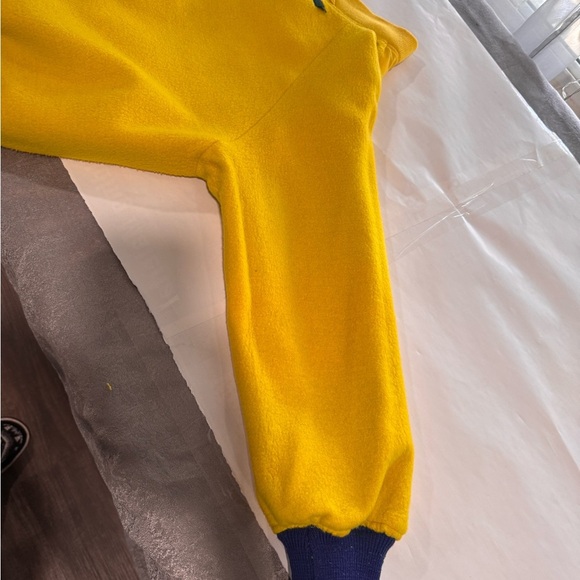 vintage Polo by Ralph Lauren Kids Yellow and Blue Puffer Jacket - Picture 9 of 11